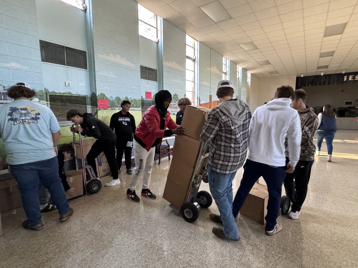 Spartanburg One (@spartanburgone) on Twitter photo Today our Landrum High School students are gathering ALL the canned food collected across Spartanburg One schools collected during our district-wide food drive! π₯«β¨
<a href="/LandrumHS/">Landrum High School</a> <a href="/LandrumCards/">Landrum Athletics</a> <a href="/LandrumFootball/">Landrum Football</a> Today our Landrum High School students are gathering ALL the canned food collected across Spartanburg One schools collected during our district-wide food drive! π₯«β¨
<a href="/LandrumHS/">Landrum High School</a> <a href="/LandrumCards/">Landrum Athletics</a> <a href="/LandrumFootball/">Landrum Football</a>