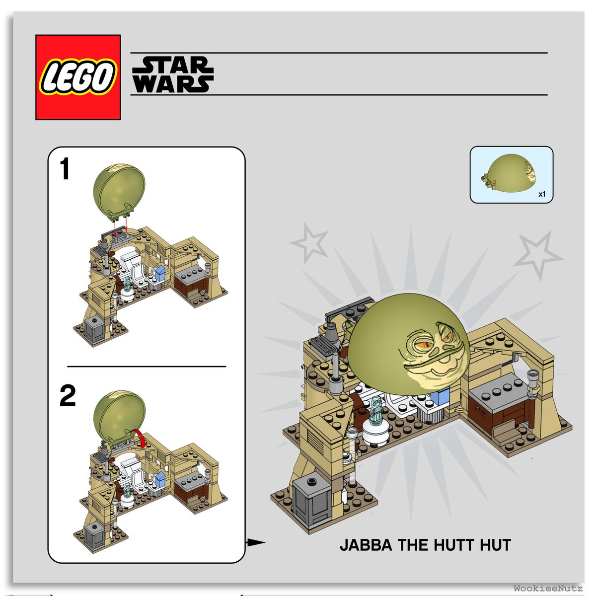 #StarWars #LEGO
Jabba The Hutt Hut