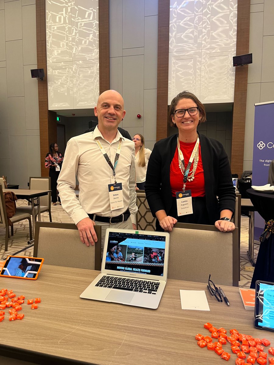 DataKind's tweet photo. With partner @RidersforHealth at #GDHF2024! We co-presented on building trust in #frontlinehealth systems, showcasing DataKind's Data Observation Toolkit. 
Learn more about this digital public good: https://t.co/30QNBszMsG
#globalhealth #dataintegrity https://t.co/f1hzJLrF9T