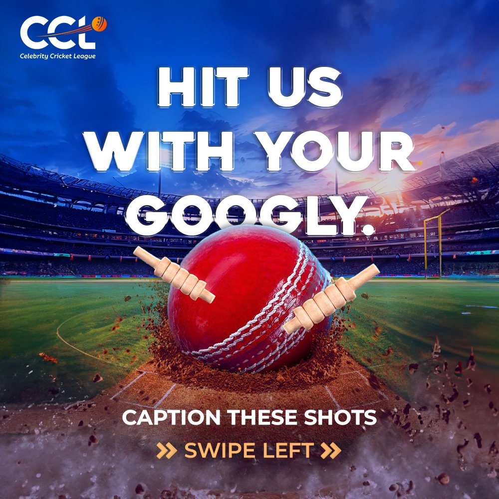 ccl's tweet photo. Time to put your creative hats on! Check out these celebrities caught in action and drop your best captions in the comments below. Let’s see who can make us laugh the hardest!
@AkhilAkkineni8 @ManojTiwariMP
#Cclt20 #ccl2025 #celebritycricketleague #season11 https://t.co/kTwK8O9cLP