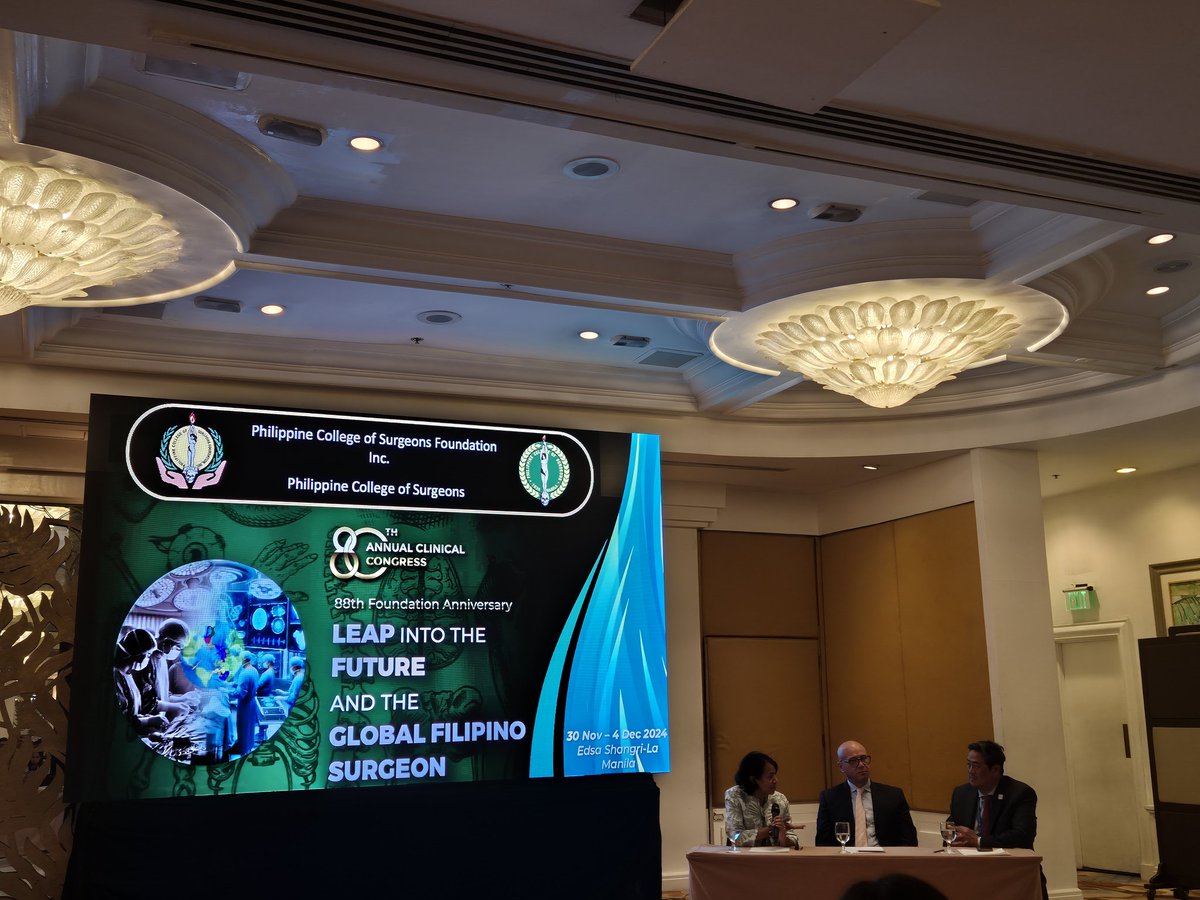 jenreyes7's tweet photo. Excellent, insightful lectures by @prof_gina_brown at the 80th Philippine College of Surgeons Annual Clinical Congress colorectal surgery session @pscrs50 ! We truly gained a deeper understanding of how to interpret MRIs for rectal tumors. Thank you very much! https://t.co/foXpDjHE1Q