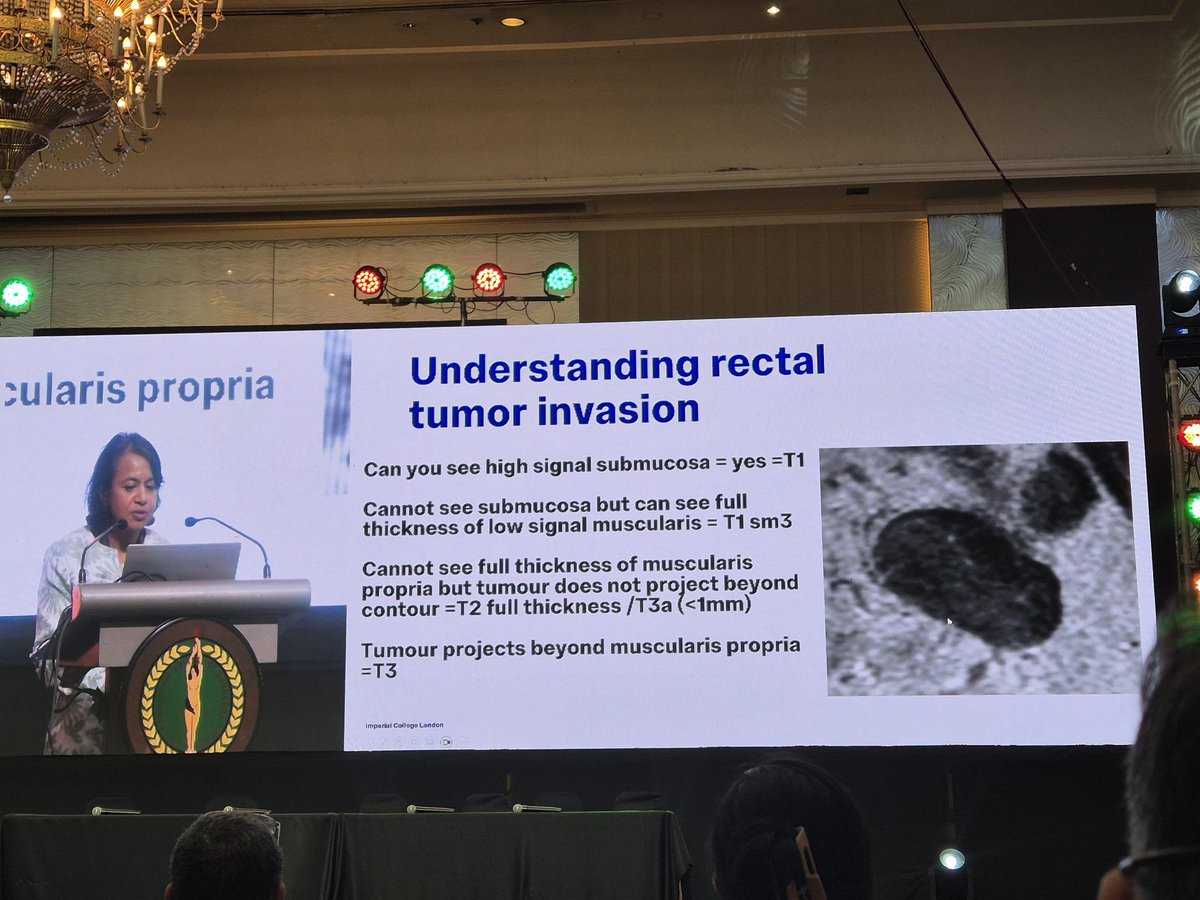 jenreyes7's tweet photo. Excellent, insightful lectures by @prof_gina_brown at the 80th Philippine College of Surgeons Annual Clinical Congress colorectal surgery session @pscrs50 ! We truly gained a deeper understanding of how to interpret MRIs for rectal tumors. Thank you very much! https://t.co/foXpDjHE1Q