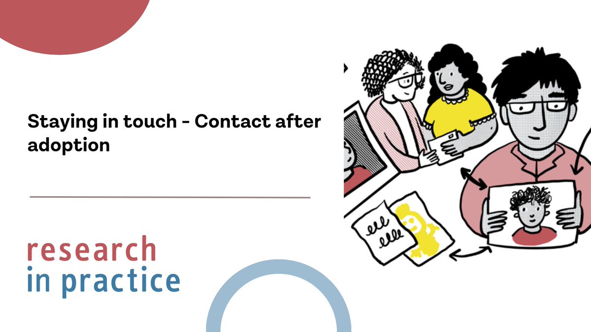 researchIP's tweet image. How can we support children and adults to stay in touch post-adoption? Explore an open access resource hub for practitioners working with individuals to maintain meaningful relationships after adoption. ow.ly/4gt850Ulycu