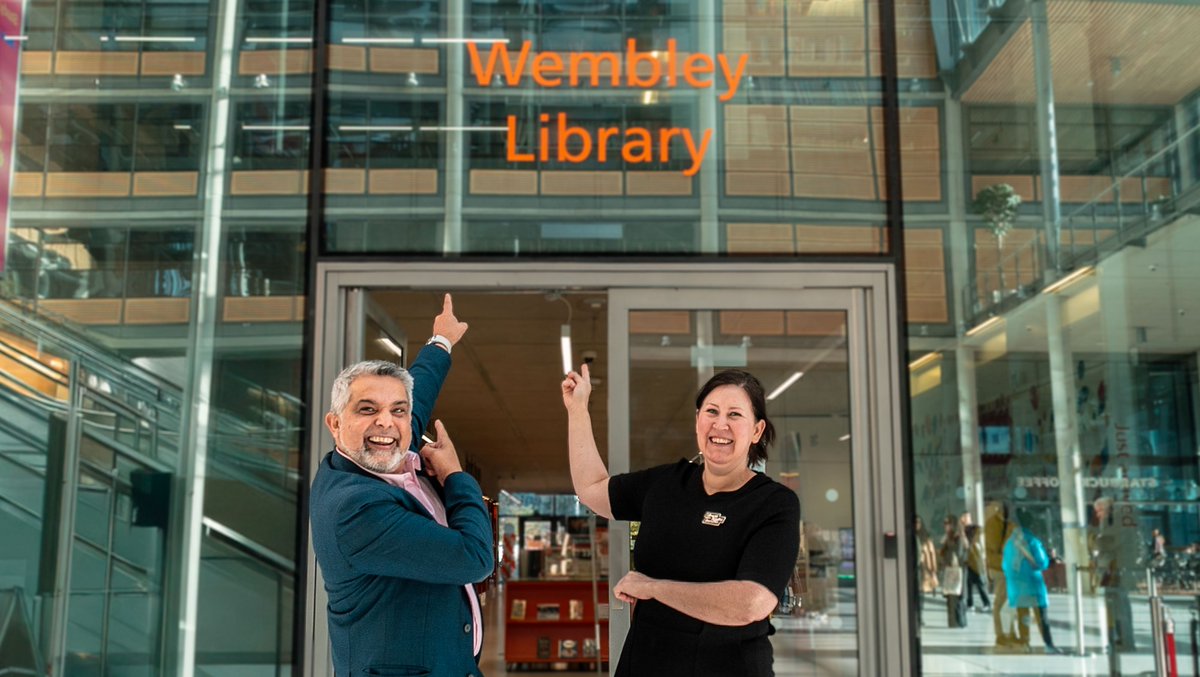 Brent Libraries (@brentlibraries) on Twitter photo TOMORROW! Celebrate the opening of Wembley Library 11am-4pm! 🥳
🎅11am - special guest Santa <a href="/DaOriginalMDS/">Michael De Souza</a> 🐭
🐯Face painting
🌮Refreshments
⚡Entertainment
🧘Workshops
⭐️Stalls
🤹 Children's activities
🤞Raffle prizes
More info: bit.ly/3Vh2897
<a href="/Brent_Council/">Brent Council</a> TOMORROW! Celebrate the opening of Wembley Library 11am-4pm! 🥳
🎅11am - special guest Santa <a href="/DaOriginalMDS/">Michael De Souza</a> 🐭
🐯Face painting
🌮Refreshments
⚡Entertainment
🧘Workshops
⭐️Stalls
🤹 Children's activities
🤞Raffle prizes
More info: bit.ly/3Vh2897
<a href="/Brent_Council/">Brent Council</a>