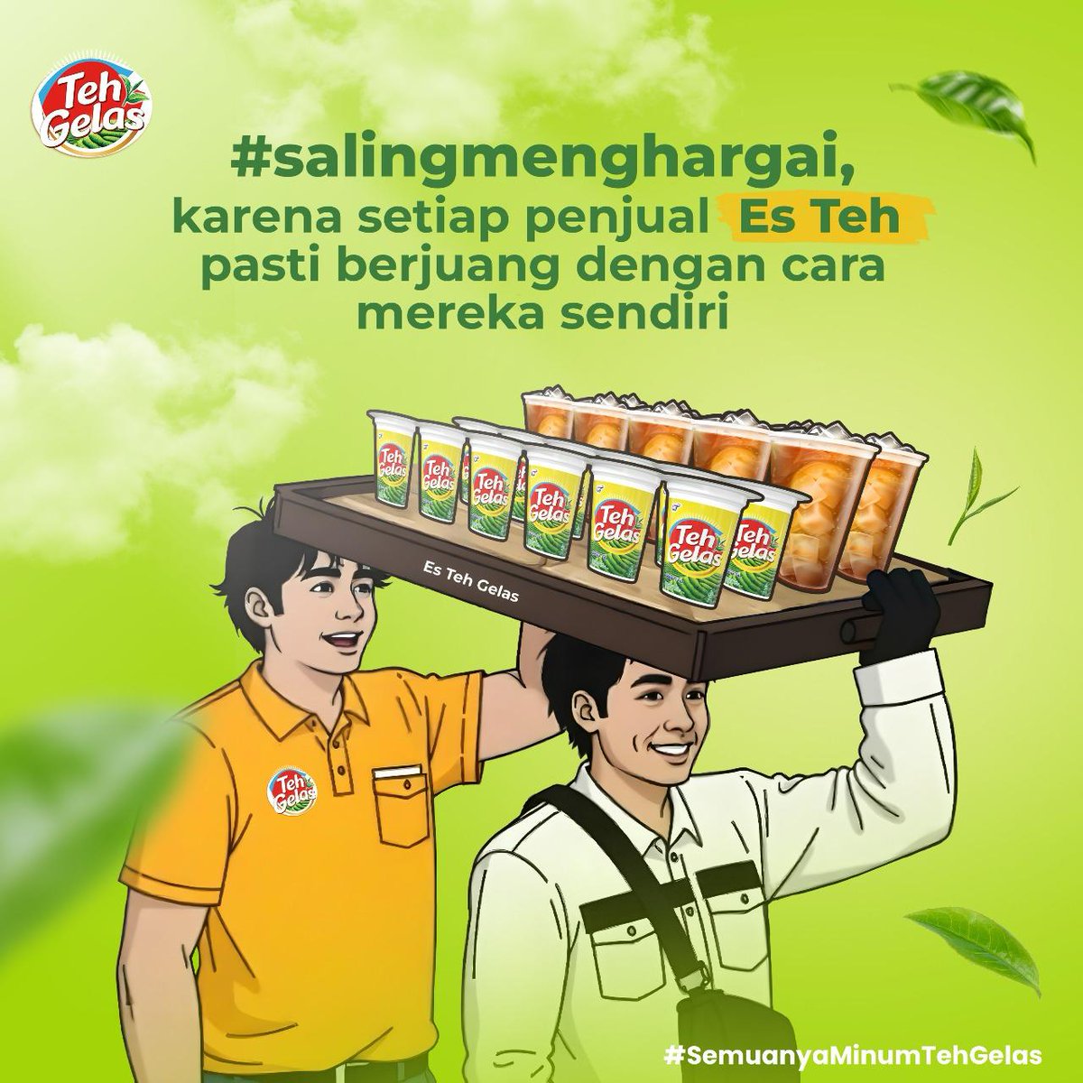 tehgelas_ot's tweet photo. Dibalik kesegaran Es Teh, ada perjuangan yang tulus demi masa depan✨

Mari saling mengapresiasi. Bukan hanya karena mereka menghadirkan kesegaran dalam hidup kita, tapi juga karena mereka mengajarkan arti perjuangan 💌💛

#TehGelas #SemuanyaMinumTehGelas #TehGelasAsliBagus #TehIndonesia #EsTeh #SalingMenghargai