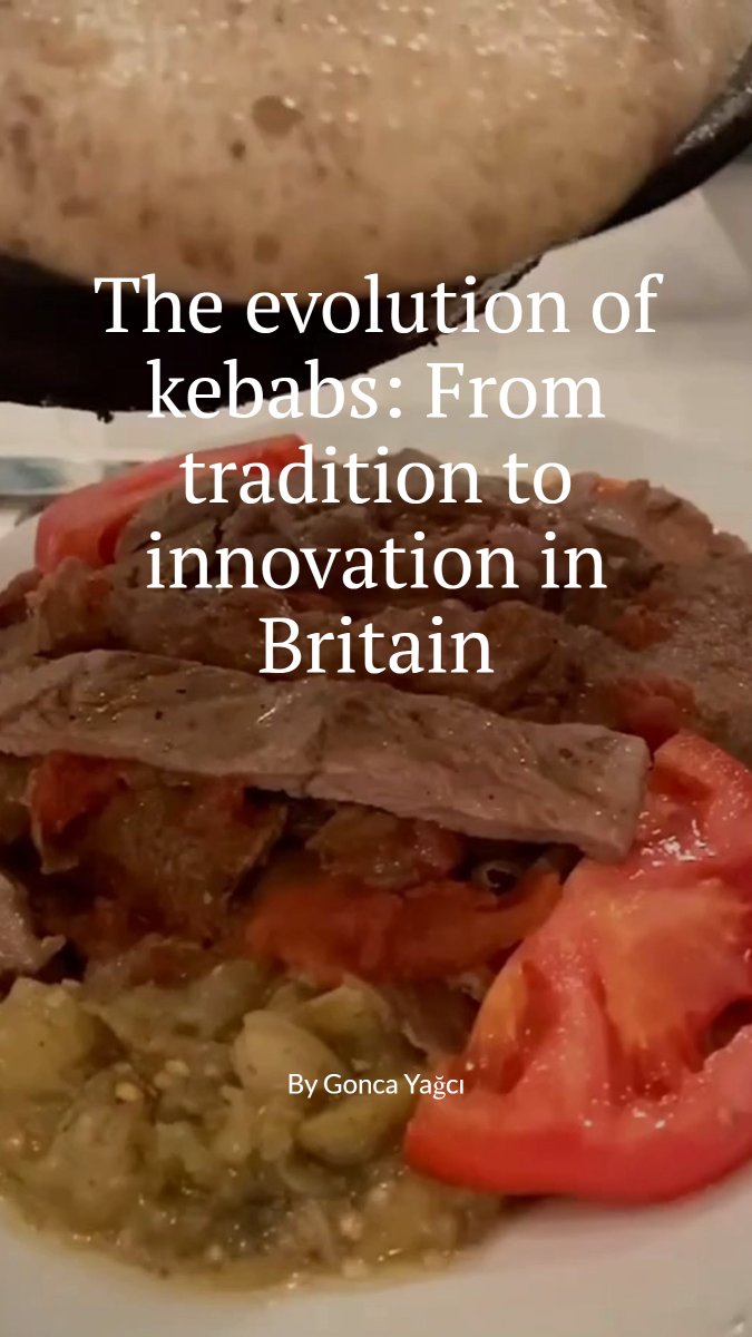 From doner to vegan, #kebabs are redefining UK food culture 🇬🇧. 
Explore the story behind the flavors! 
shorturl.at/bbWKU