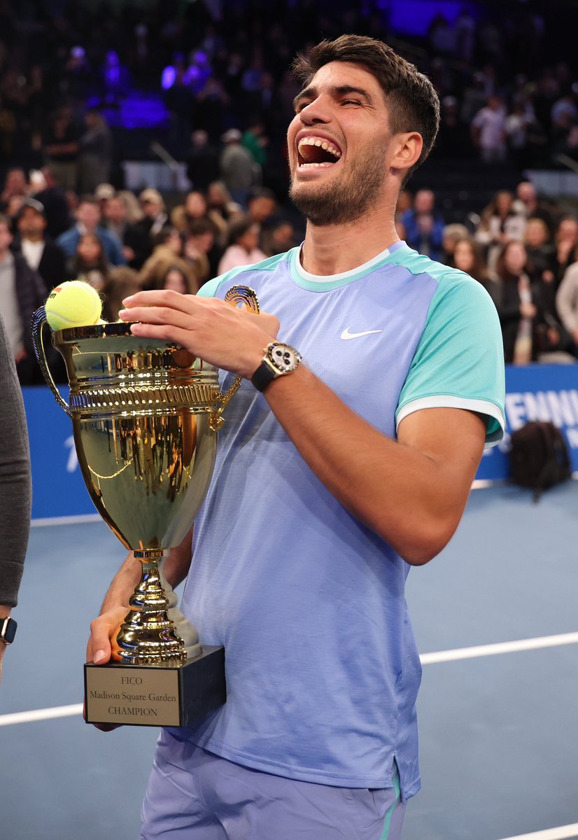 Great night at Madison Square Garden! 😍 It’s been amazing to play here! <a href="/tennisnightout/">Tennis Night Out</a> 🔥 🔜 Charlotte

📸 Getty