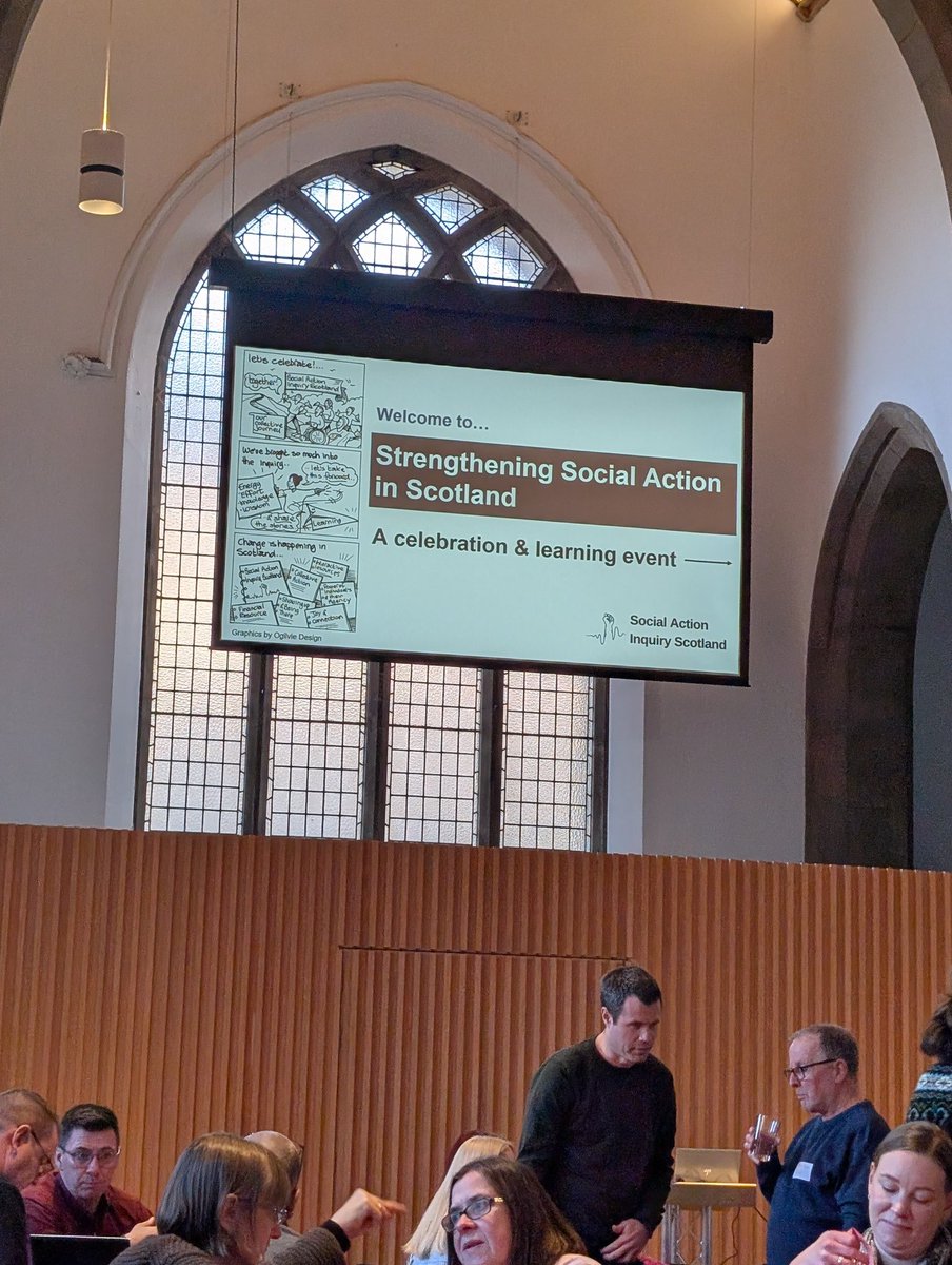 toddles23's tweet image. Excited to be at the learning event of @Soc_Act_Scot to find out more about what they did and learnt
