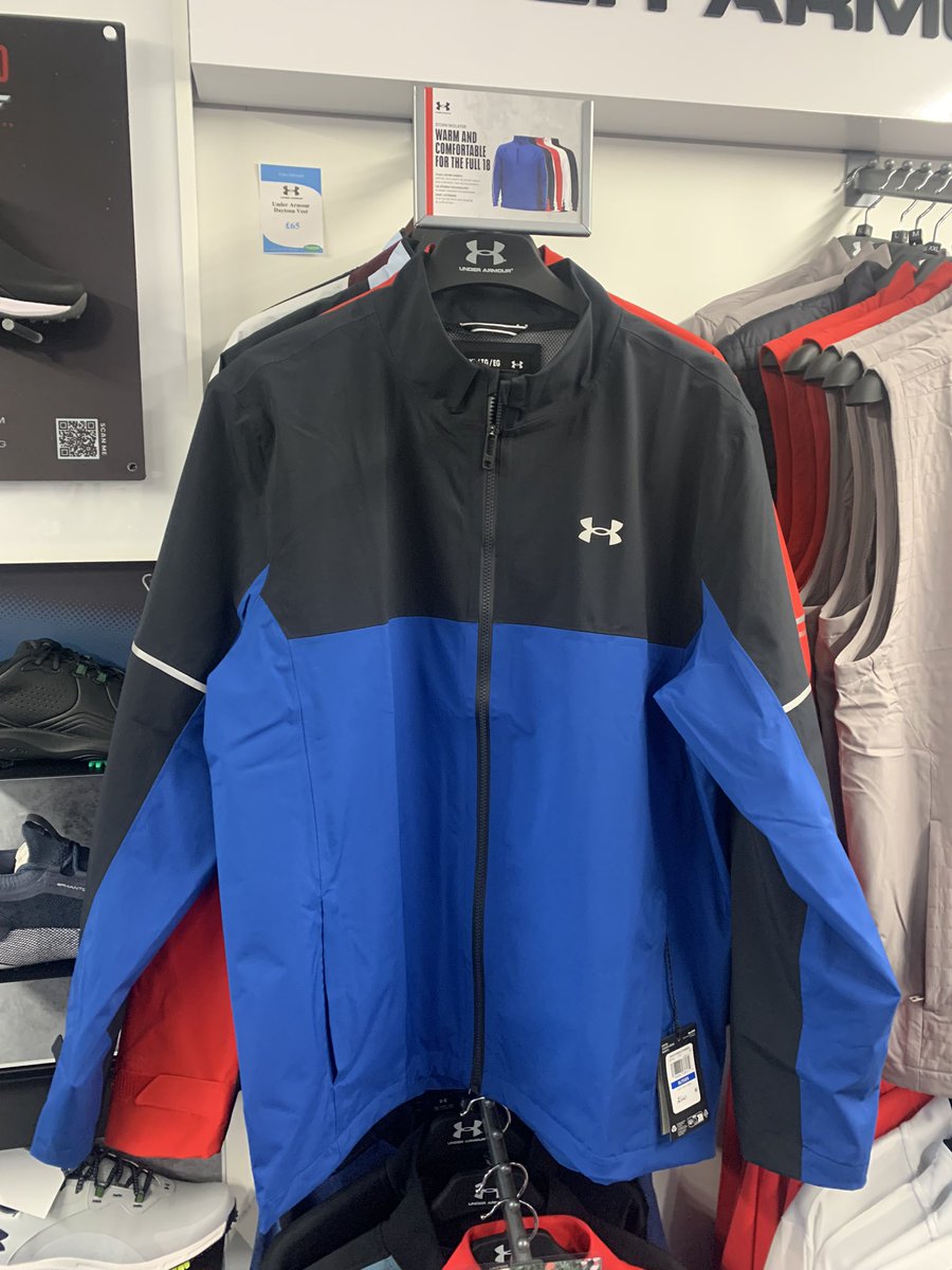 Chris Gill (@chrisgillgolf) on Twitter photo Under Armour waterproofs now on sale.
Top £140, black bottoms £110.
£199 for the suit. Only while stocks last. <a href="/NewquayProShop/">Newquay Pro Shop</a> <a href="/NewquayGC/">Newquay Golf Club</a> <a href="/HendriksenGolf/">Dan Hendriksen Golf</a> Under Armour waterproofs now on sale.
Top £140, black bottoms £110.
£199 for the suit. Only while stocks last. <a href="/NewquayProShop/">Newquay Pro Shop</a> <a href="/NewquayGC/">Newquay Golf Club</a> <a href="/HendriksenGolf/">Dan Hendriksen Golf</a>