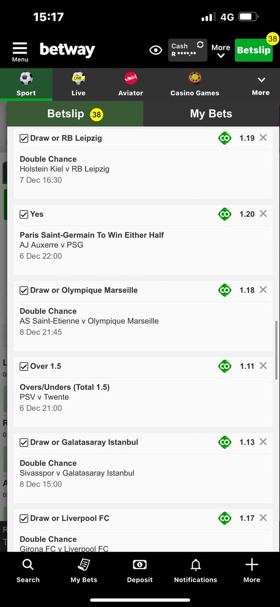 The Christmas 🎄 🚆 version 1 is here 570 odds 🐍🐍version 2 dropping tomorrow RT RT RT I just placed a bet with Betway. Tap here to copy my bet or search for this booking code in the Multi Bet betslip X86D7C240 betway.co.za/bookabet/X86D7…
