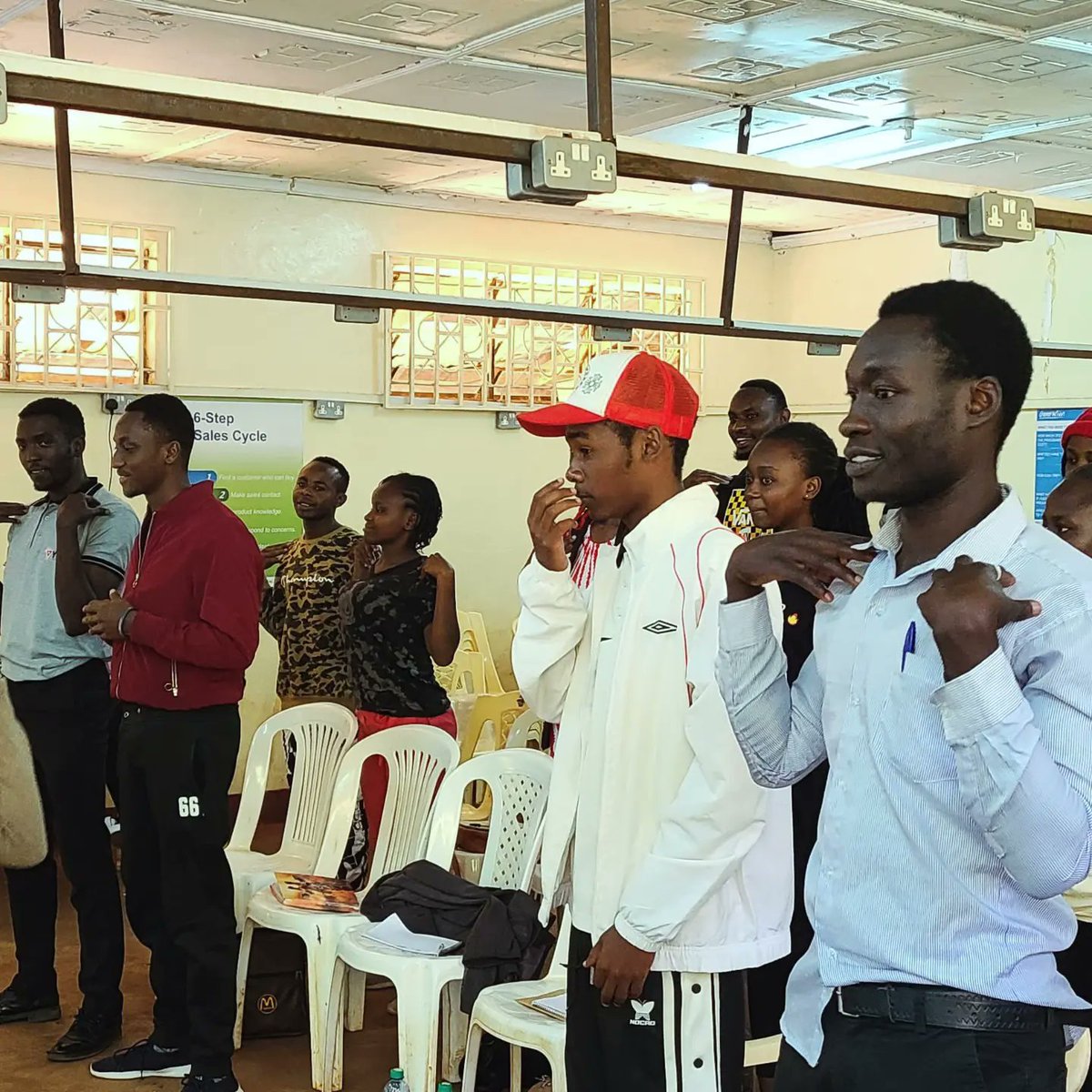 teamshirika's tweet photo. Day 2 of our 3-day leadership and security sessions in Thika by @kypeacemakers
Yesterday, we explored conflict resolution strategies and the art of fostering peaceful coexistence! Co-founder Happiness Kawira @happy_arts_centre #teamshirika #Securityresolution https://t.co/pme17S6D11