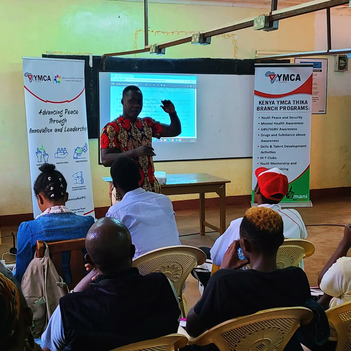 teamshirika's tweet photo. Day 2 of our 3-day leadership and security sessions in Thika by @kypeacemakers
Yesterday, we explored conflict resolution strategies and the art of fostering peaceful coexistence! Co-founder Happiness Kawira @happy_arts_centre #teamshirika #Securityresolution https://t.co/pme17S6D11
