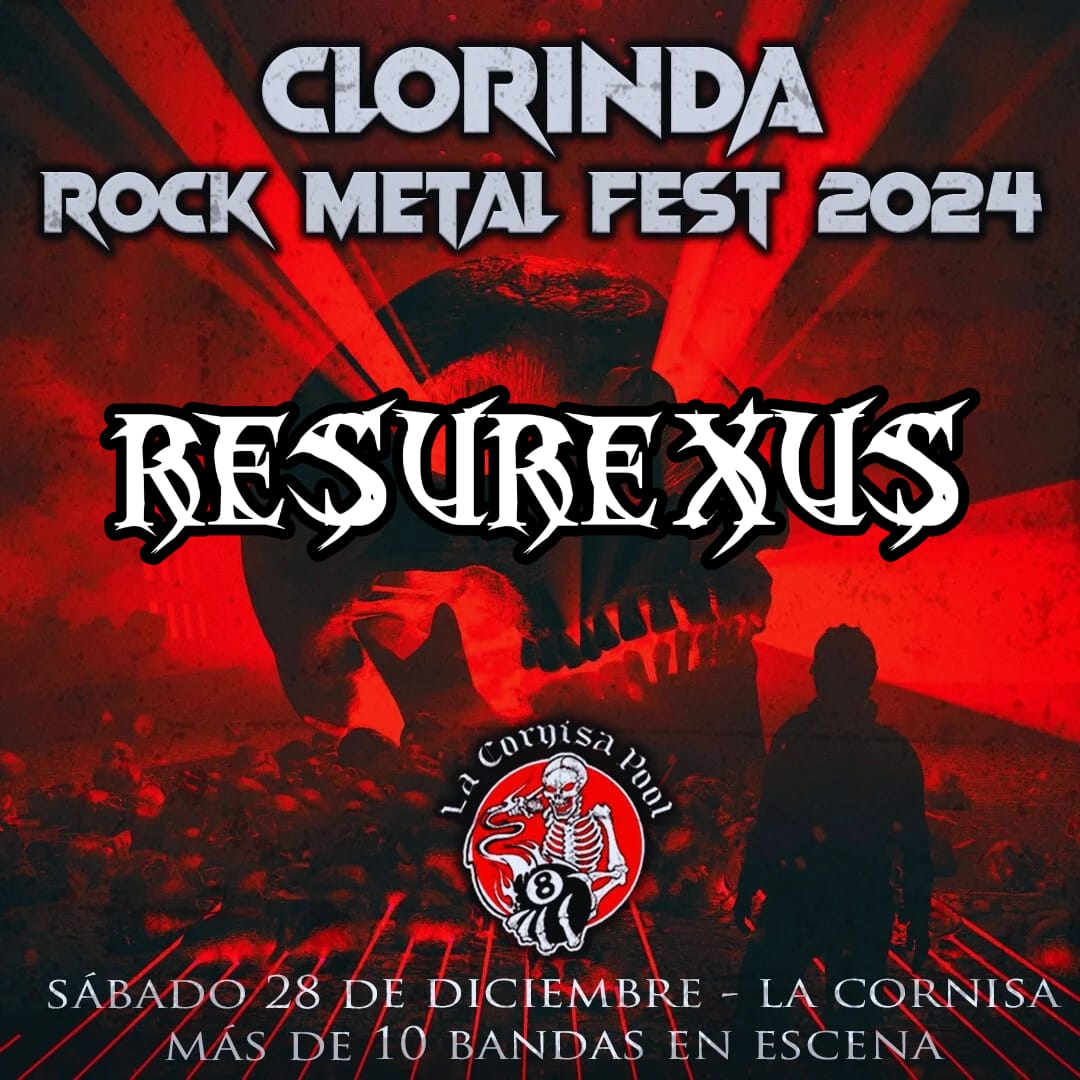Resurexus1's tweet photo. Clorinda metal fest 2024
28/12 https://t.co/m9MtX5ESQd