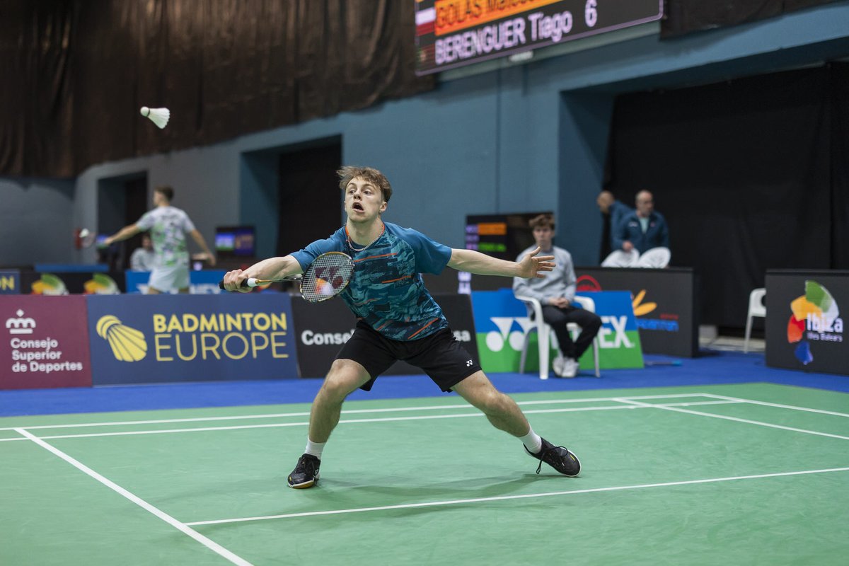 pz_bad's tweet photo. Mateusz Golas mistrzem Europy Juniorów!
To jeden z największych polskich sukcesów w tej kategorii wiekowej!
@pkolpl @EuropeBEC @bwfmedia 
Złoto w singlu i brąz w drużynie! 
Brawo młodzi Polacy!
https://t.co/EGnmhVwENj https://t.co/b80XRZuZAN