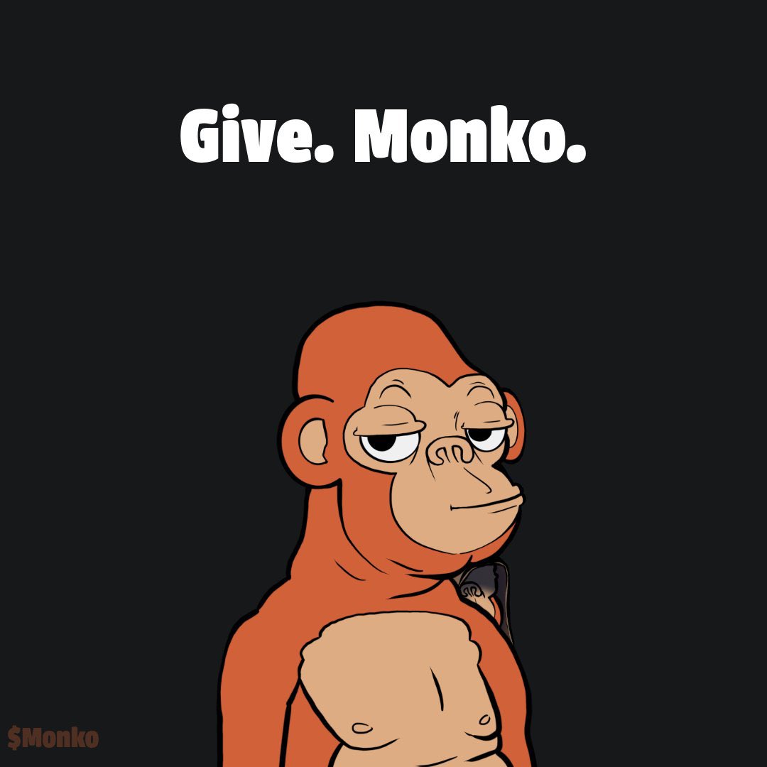 $MONKO Giveaway🐒

5M $MONKO - 4 Winners

- Like and RT ❤️ 

- Follow <a href="/the_tribe_nfts/">The Tribe 🗿 | 🦫</a> 

For 5x Entries, join Discord!

Discord: discord.gg/fkzhQhaJ