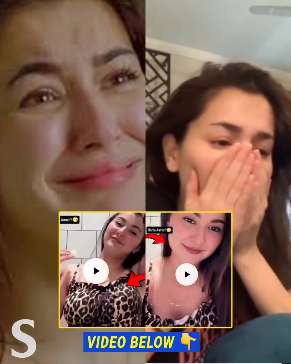 AsmaOfficial211's tweet photo. This Is Crazy! Hania Amir's New Viral Video Will Leave You Breathless  . Full Story Below 👇
#haniaamirleak #HaniaAamir https://t.co/hmHAlDsCh8