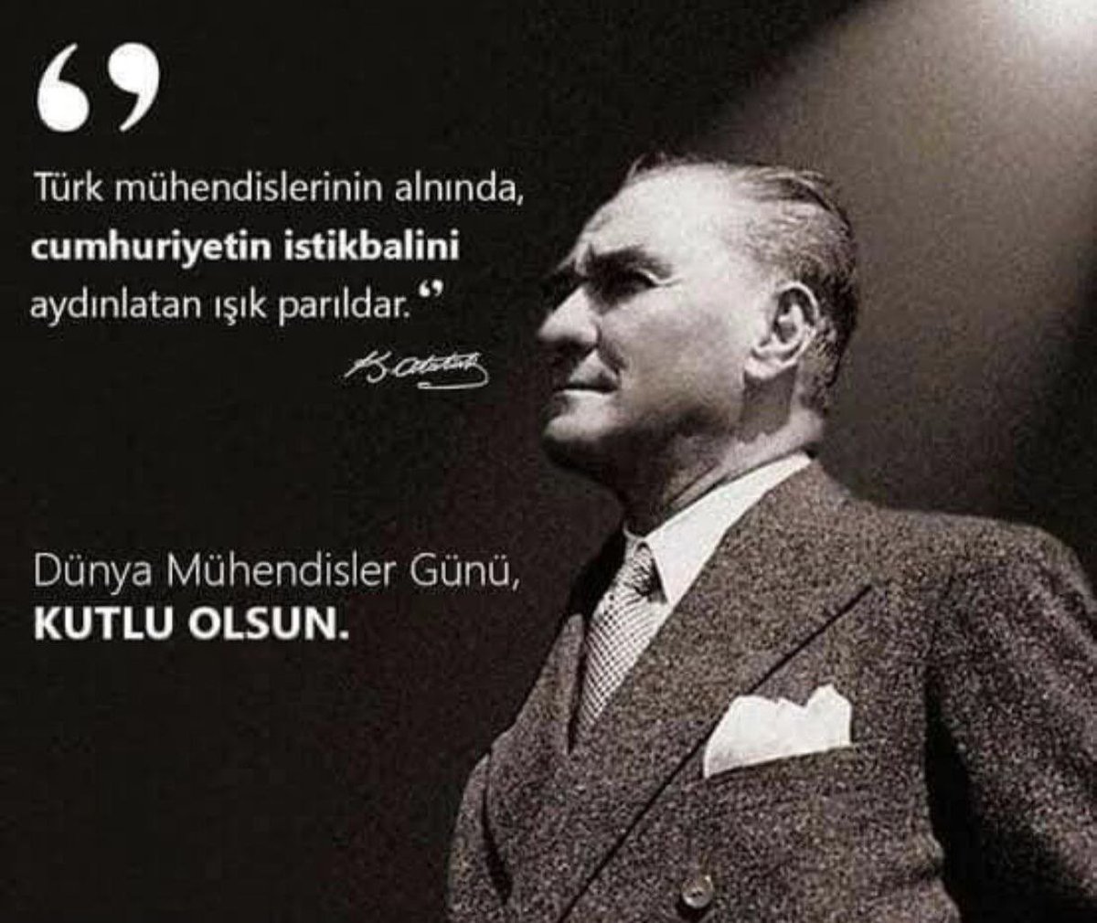 Dünya Mühendisler Günü kutlu olsun 💐