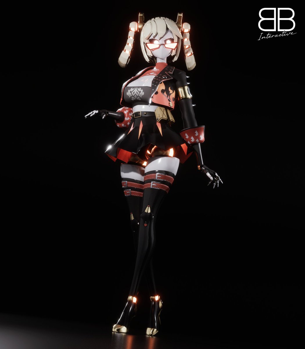 KamikazE_Chan's tweet photo. Burnice White, but robot girl🔥

#zzzero #3DCG #BurniceWhite https://t.co/oCIGikEkvL