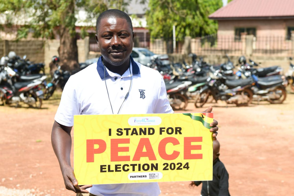 I am Baba Kamil Mohammed. As a journalist, I urge all Ghanaians to prioritize peace during this election. Let your voice be heard through your vote, not violence.

Elections come and go, but our unity must remain. Choose peace, protect Ghana.

Photo Credit - Samuel Yayra Banahene