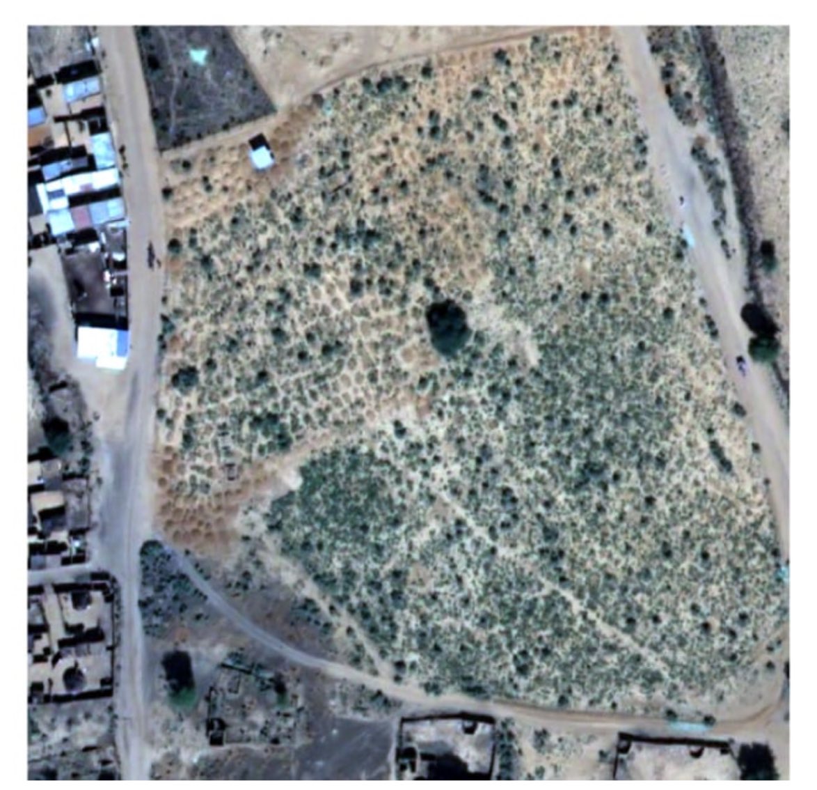 There is a dire situation unfolding in Darfur due to civil war - displaced civilians are dying of starvation in droves, and the only clue we have to the extent of the travesty are the growing mass graves visible in satellite imagery. Out today from Reuters: