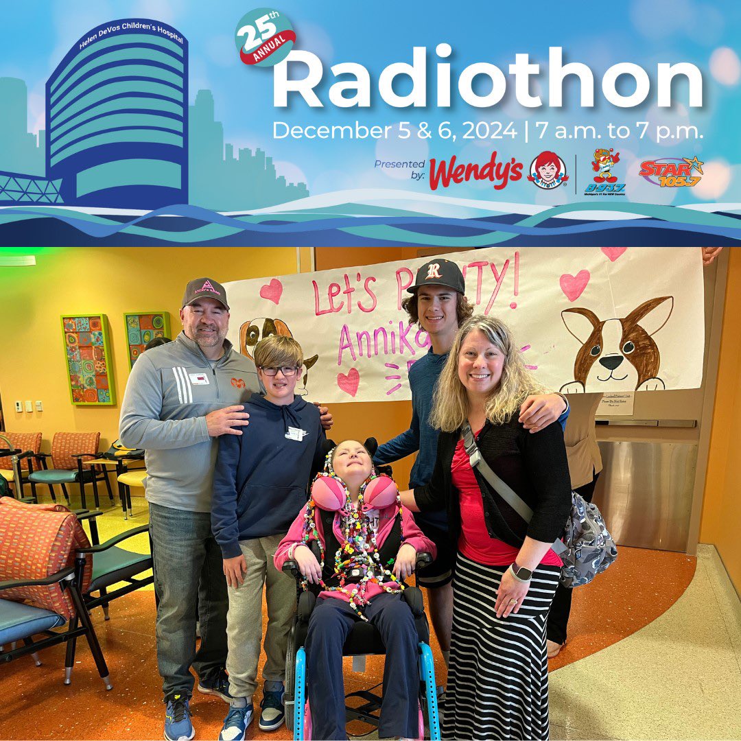Anni is so happy she can help the hospital that saved her life and continues her care. <a href="/CorewellHealth/">Corewell Health</a> <a href="/STAR1057/">STAR1057</a> <a href="/B93/">B93</a> <a href="/Hugeshow/">HUGE</a>
