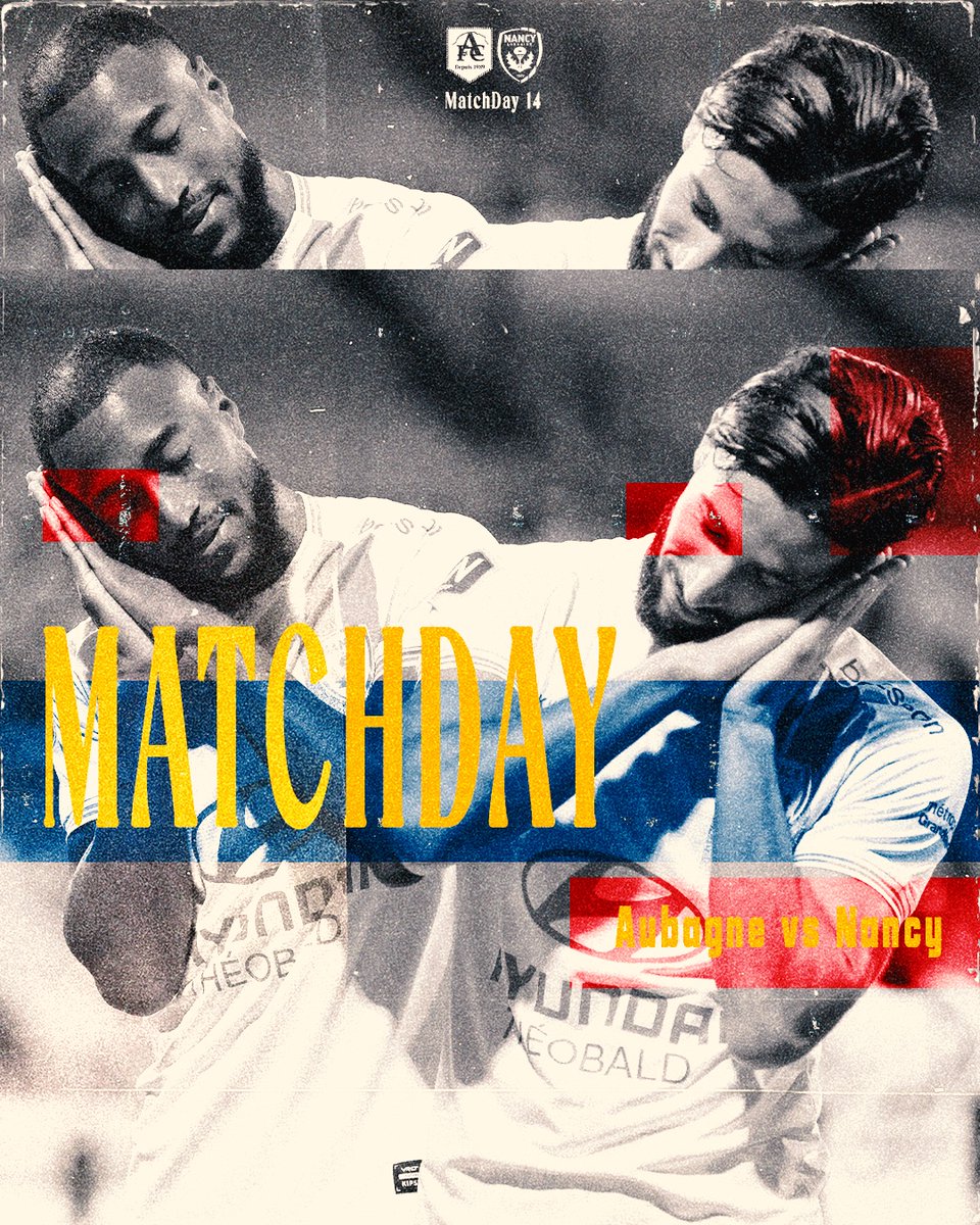 asnlofficiel's tweet photo. 🏆 14ème journée de National
🆚 Aubagne FC
🏟️ Stade de Lattre de Tassigny ⌚️19h30
📺 FFF TV
📻 France Bleu Sud Lorraine
💻 https://t.co/rmNprPGoX3

#ASNL I #Ambition I #Engagement I #NationalFFF https://t.co/D7hweWsEtY
