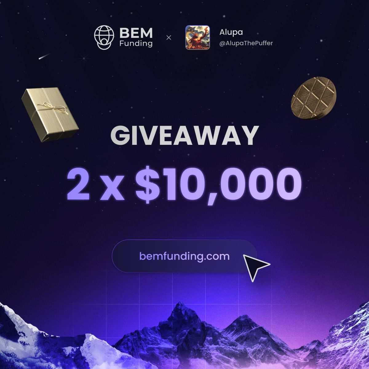 🚨ÇEKİLİŞ🚨

Selam sevgili dostlarım,  

Biliyorsunuz, BEM Funding ile güzel bir partnerliğimiz var ve bunu kutlamak adına, ek olarak da sizlere katkı sunmak adına 2 adet 10.000$'lık fon çekilişi yapalım dedik. Bana çıkmaz demeyin, bir zamanlar bana çıktığı için şu an kader beni