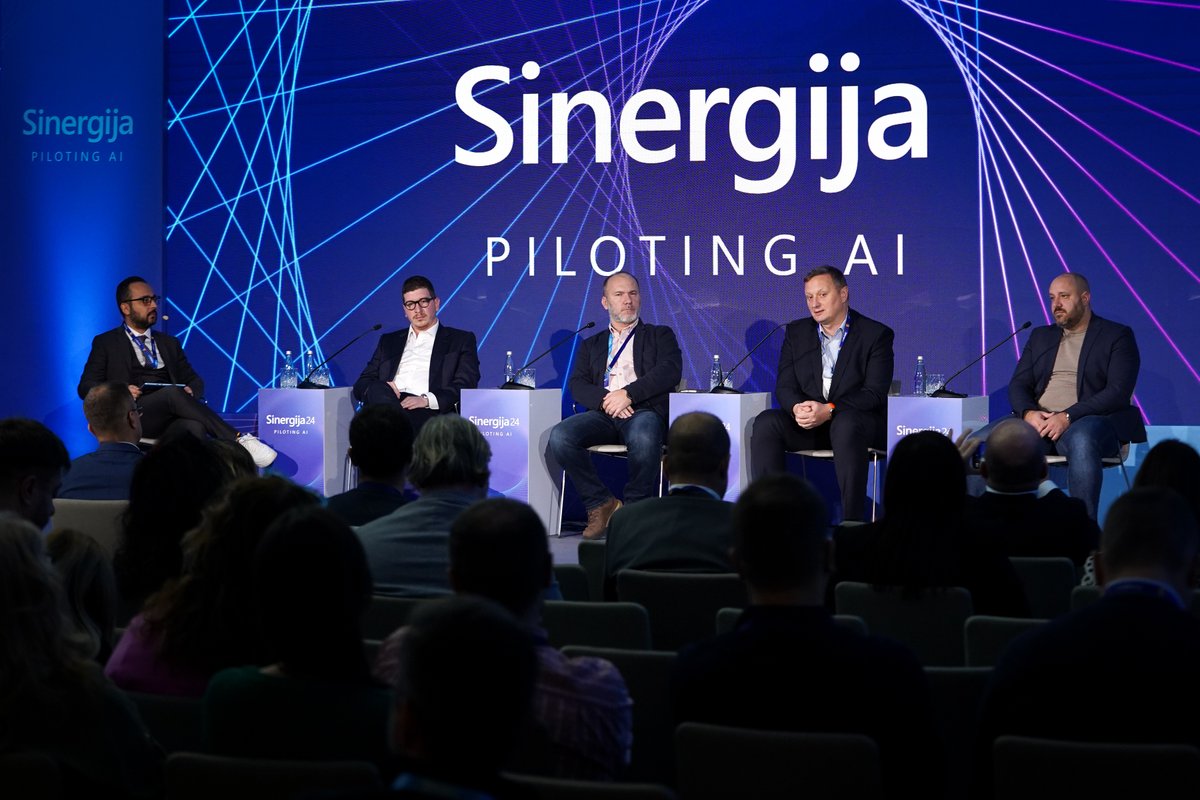 Na drugom panelu Biznis dana razgovarali smo o uticaju AI na sajber bezbednost, borbi protiv složenih pretnji i zaštiti podataka u digitalnom svetu. Diskusija je otvorila nove perspektive za sigurniju budućnost uz AI tehnologije. #Sinergija24 #PilotingAI