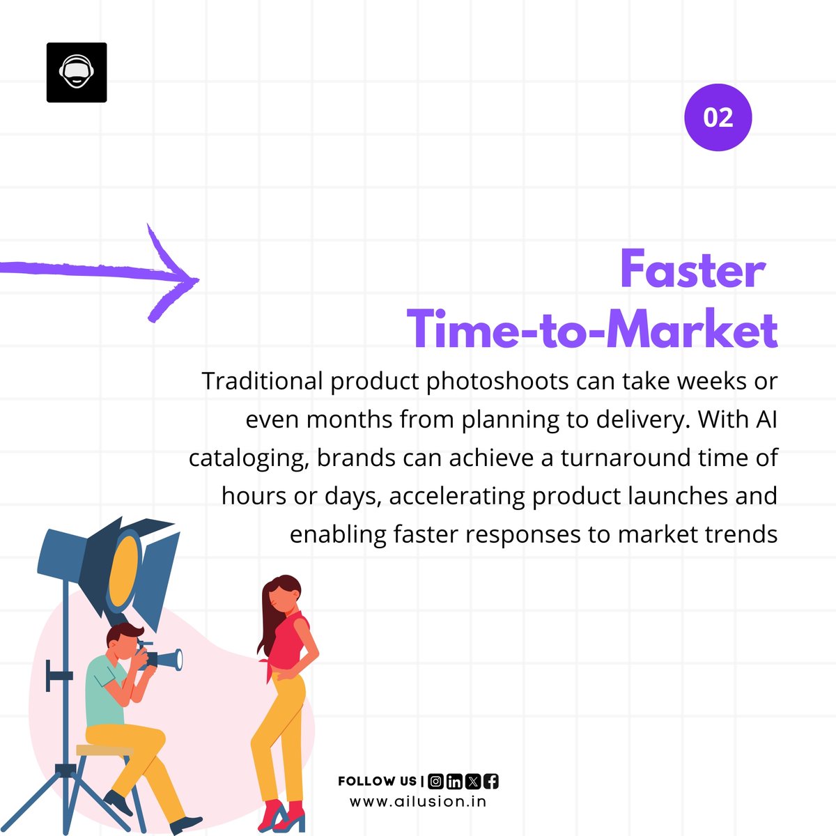 Ai_Lusion's tweet photo. AI Cataloging: Everything You Need to Know👨‍💻

Say goodbye to costly photoshoots and hello to high-quality, AI Cataloging that elevate your brand visuals effortlessly. ✨

#AICataloging #AIPhotography #FashionEcommerceTrends #EcommerceInnovation #AiLusion https://t.co/odCwiymsfI