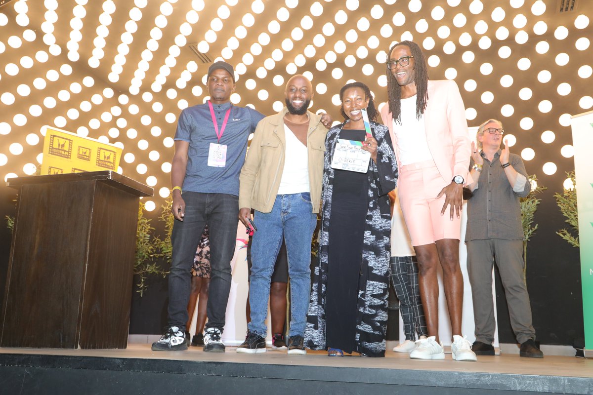 kenyafilmcomm's tweet photo. The event highlighted the transformative contributions of GIZ in equipping filmmakers with invaluable skills in scriptwriting, animation, and cinematography. Their programs have not only strengthened local capacities but also enabled filmmakers to access international platforms. https://t.co/XaHlafkhXH