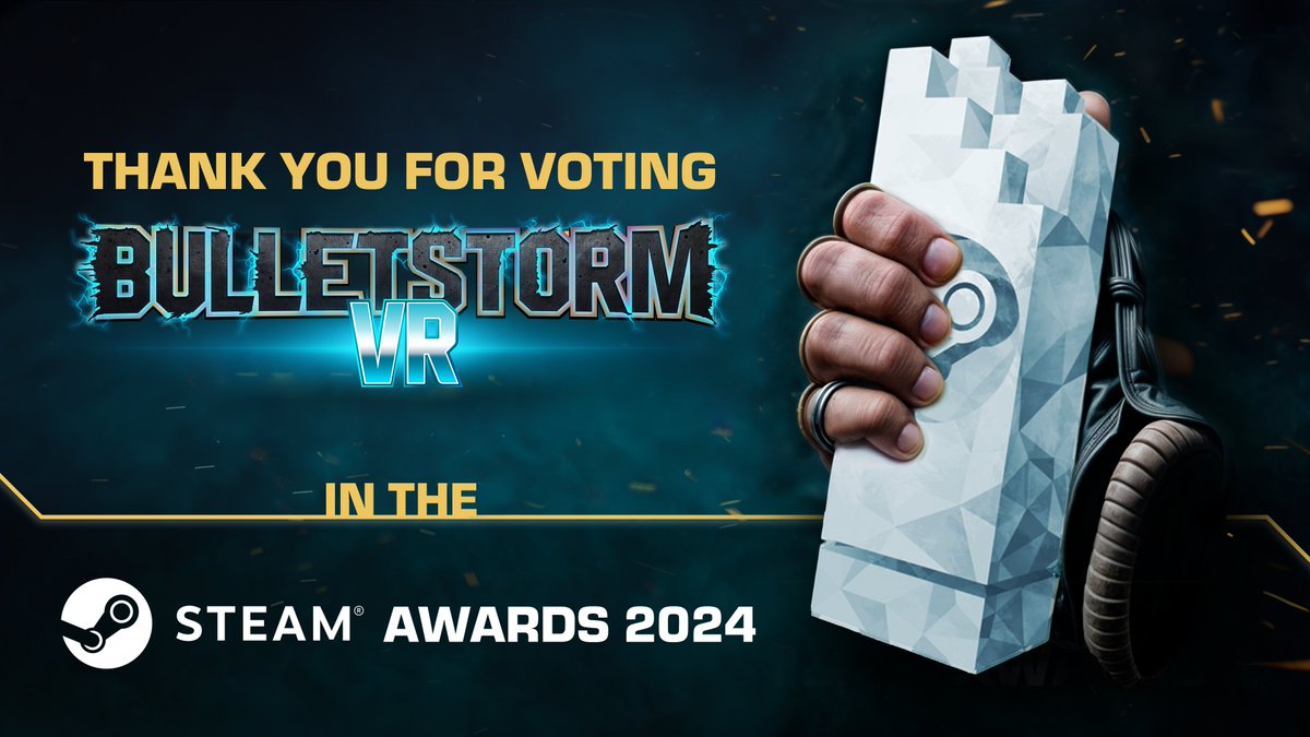 The <a href="/Steam/">Steam</a> Autumn Sale and the Steam Awards voting have ended. Thanks to everyone who voted for us in the <a href="/SteamVR/">SteamVR</a> category!

steamcommunity.com/app/2451320