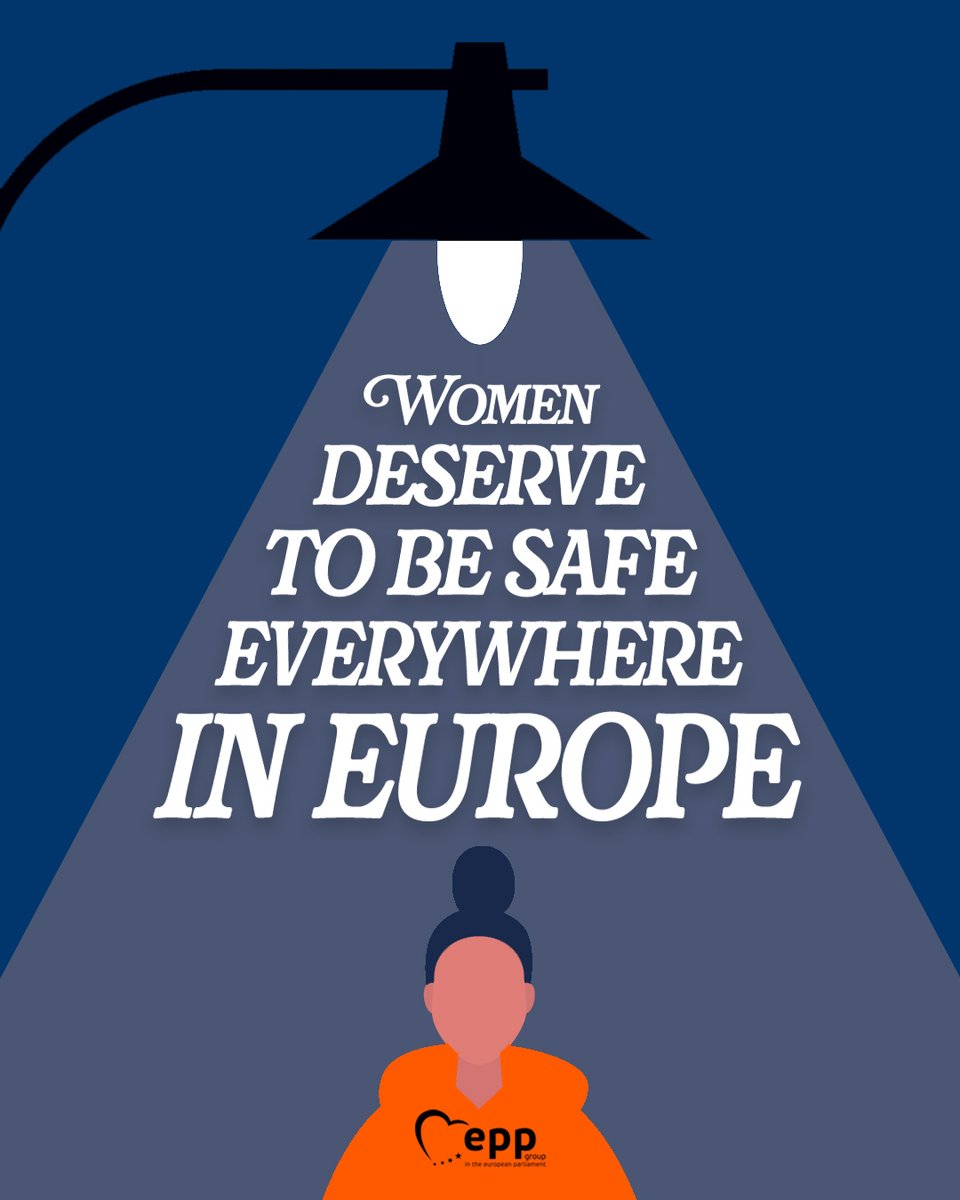 Today, Europe is better prepared to end violence against women - with the first-ever EU rules on combating gender-based violence and the EU’s accession to the Istanbul Convention. 

❗️Let's swiftly implement them! 
❗️Lives are at stake. 

#EndVAWG
#16Days