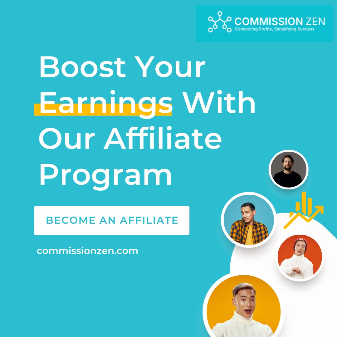 Commission_zen's tweet image. Boost your earnings with Commission Zen! 🚀
Join our affiliate program and transform your network into a revenue-generating powerhouse! High commissions, real-time tracking &amp;amp; seamless partnerships await. 🌟
#AffiliateMarketing #HighCommissions #CommissionZen #IncomeGrowth #viral