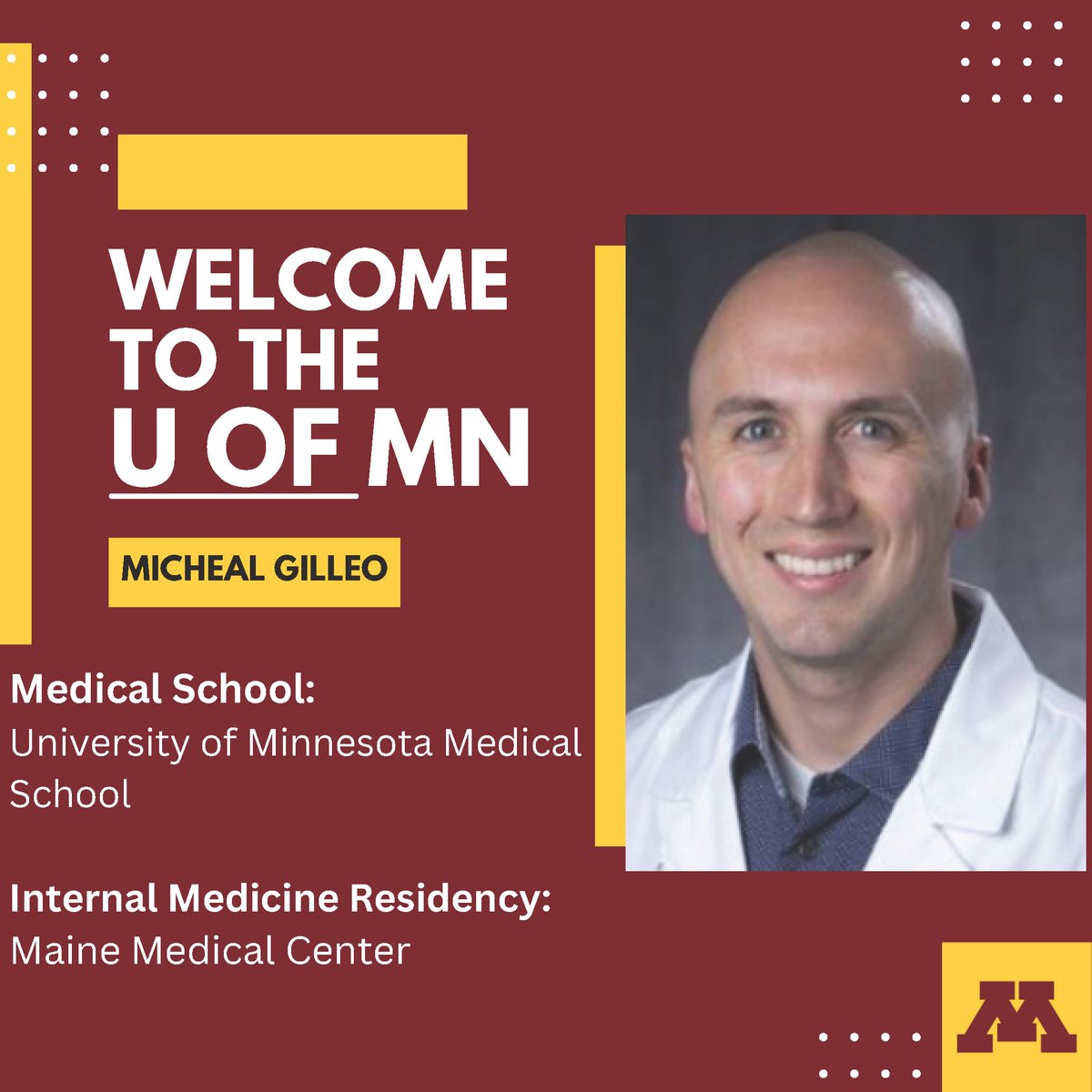 UMNkidney's tweet photo. Welcome to our newest class of #NephFellows! We're excited for you to join us @UMNkidney!👏

⭐️Michael Gilleo
⭐️ Sameen Aamer

#FellowshipMatch #nephrology https://t.co/eOnRzVwCvJ