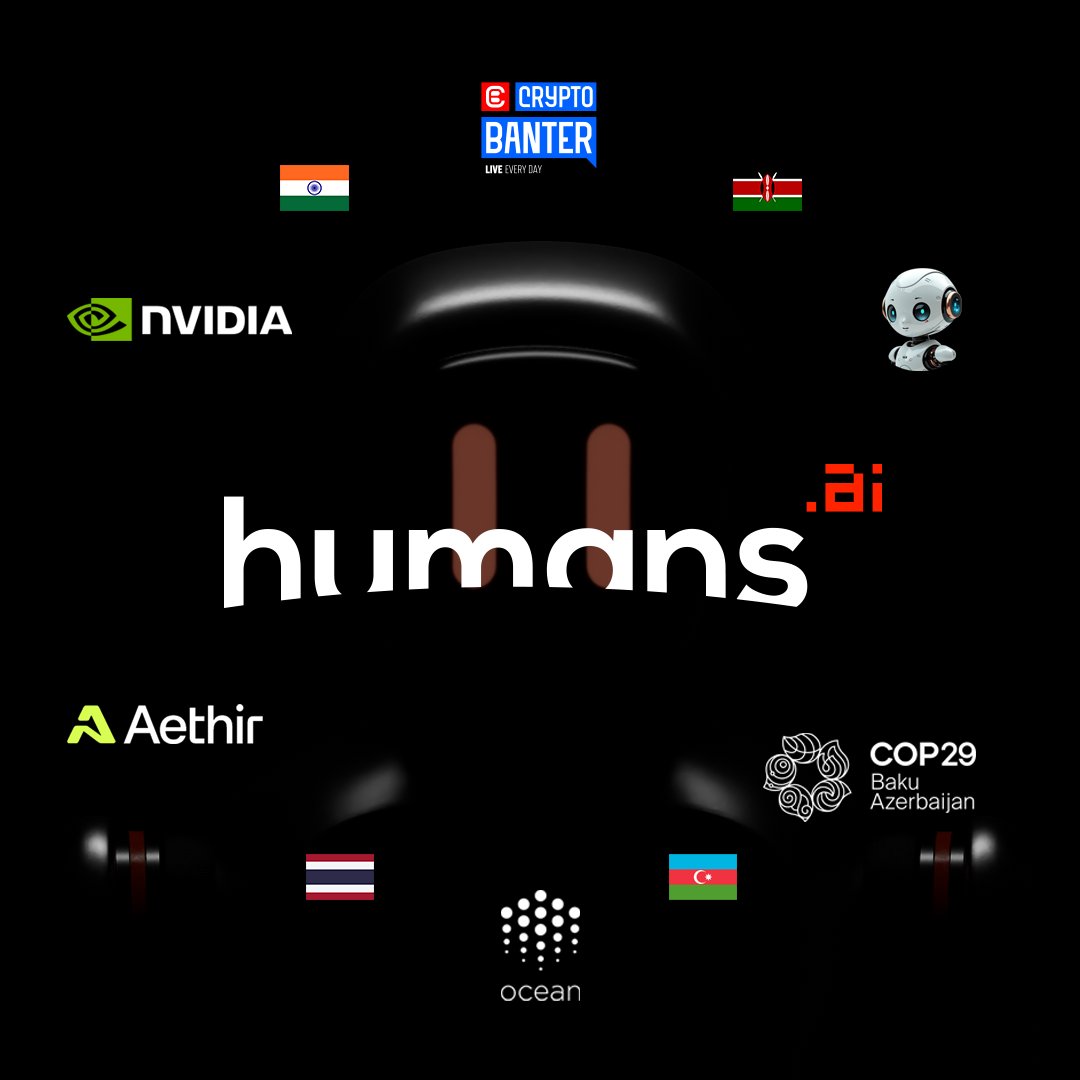 Last month has marked a significant leap forward for Humans AI, with major  partnerships, global expansion, impressive technology demonstrations with  industry leaders, all bringing significant advancements for decentralized AI.  ▪️H1uman in the