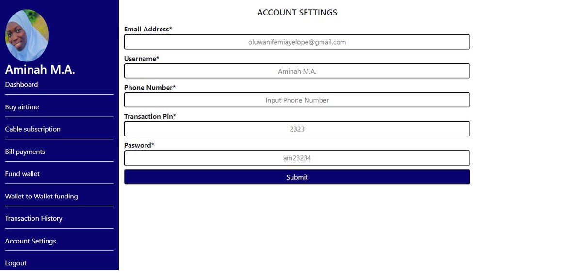 AyelopeM's tweet photo. 🚀 Day 9 of 31: Data Reselling Dashboard Complete!
Today, I took on the challenge of recreating a dashboard for a data reselling platform 
#31DaysFrontendChallenge #Day9 #HTML #CSS #FrontendDevelopment #CodingJourney @AhmanPategi  @thefruitfu31824 @codesquadcomm https://t.co/ogH20Cm5fe