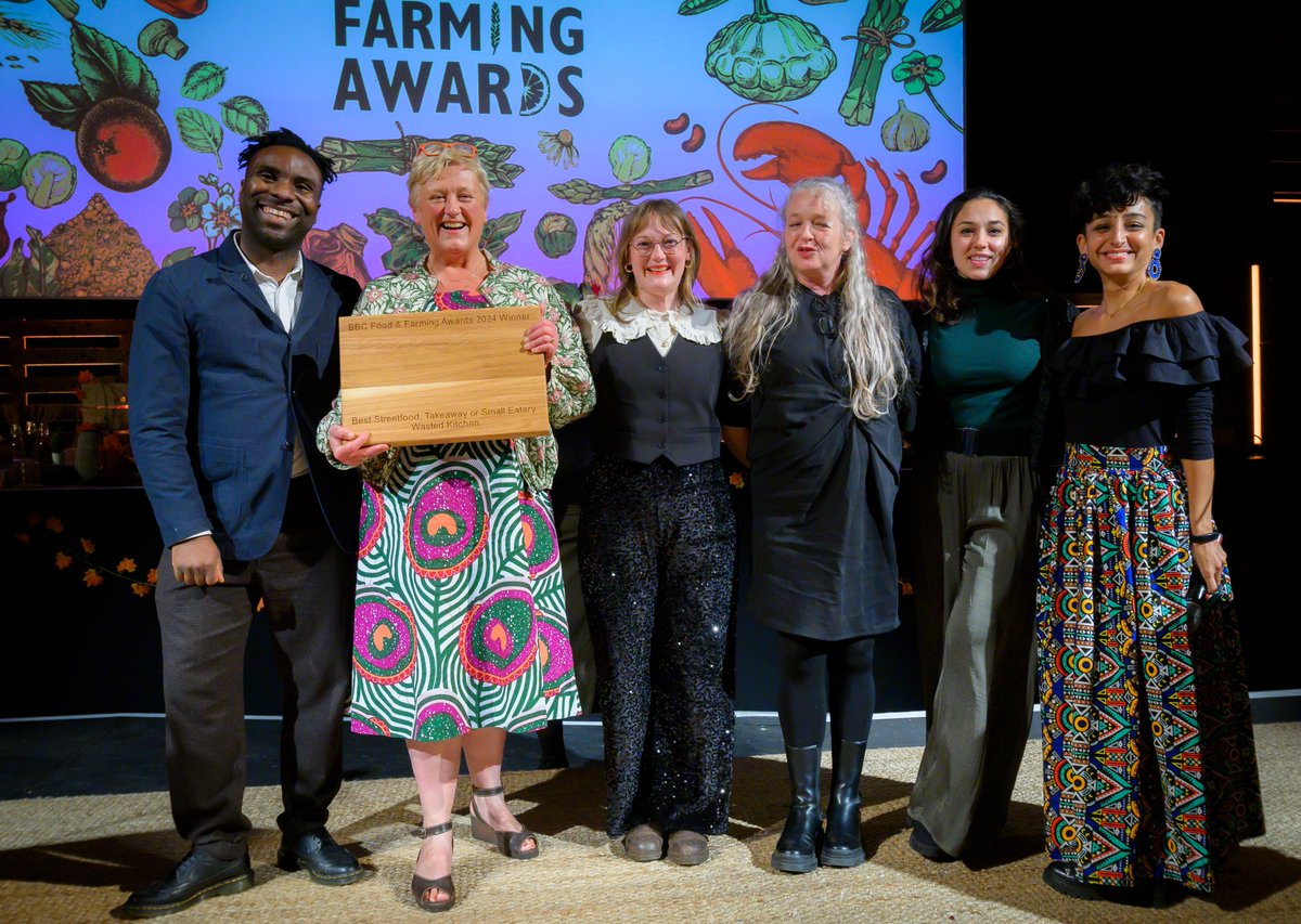 The Food Programme (@bbcfoodprog) on Twitter photo The Best Streetfood/ Takeaway/ Small Eateries award went to <a href="/KitchenWasted/">WastedKitchen</a> judged by <a href="/leylakazim/">Leyla Kazim</a> with food writer and critic <a href="/jimfam/">Jimi Famurewa</a> The Best Streetfood/ Takeaway/ Small Eateries award went to <a href="/KitchenWasted/">WastedKitchen</a> judged by <a href="/leylakazim/">Leyla Kazim</a> with food writer and critic <a href="/jimfam/">Jimi Famurewa</a>