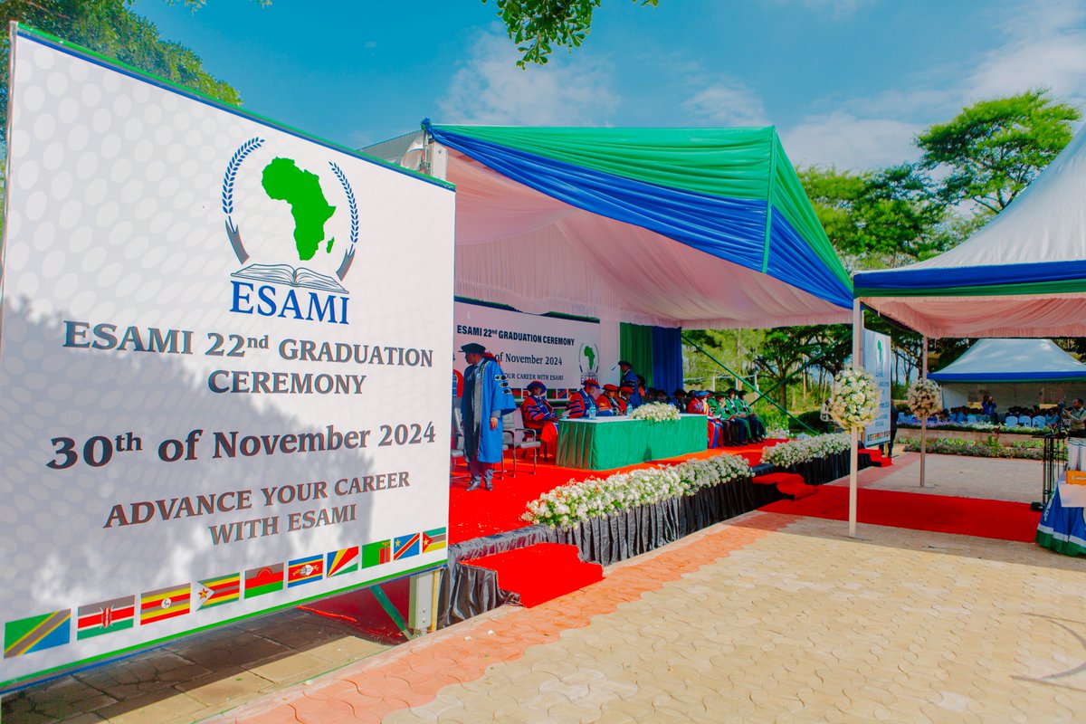 esami_trapca's tweet photo. #ThrowbackThursday to the remarkable moments of our #2024GraduationDay on Saturday, 30th November 2024! A celebration of hard work, determination, and academic excellence. 🌟👏 

Congratulations to all graduates - your journey of impact has just begun! 🚀

#ESAMITrapca #TRAPCA https://t.co/RKqJIBPEx3