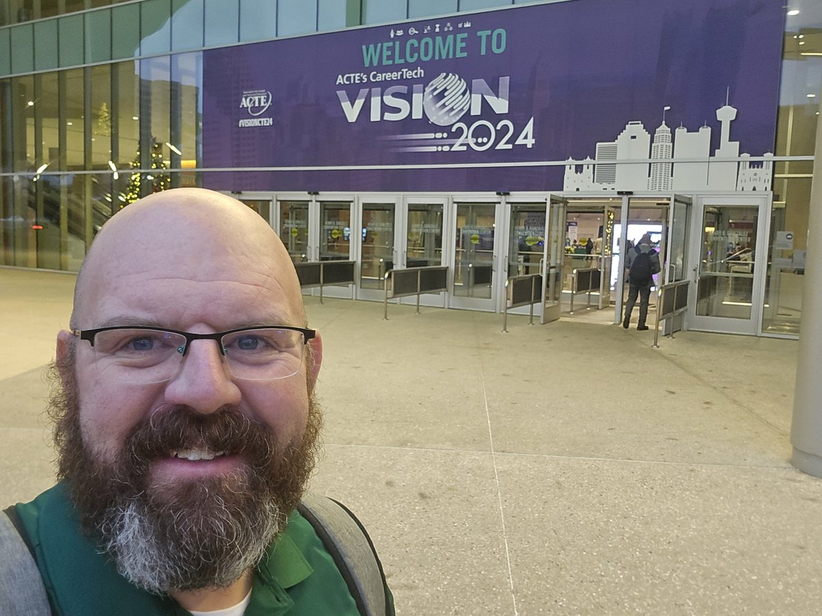 Pumped to be attending <a href="/actecareertech/">ACTE</a> VISION representing <a href="/gavc_cte/">GAVC</a>! Excited for 3 great days of learning and networking with CTE professionals from all over the nation!
