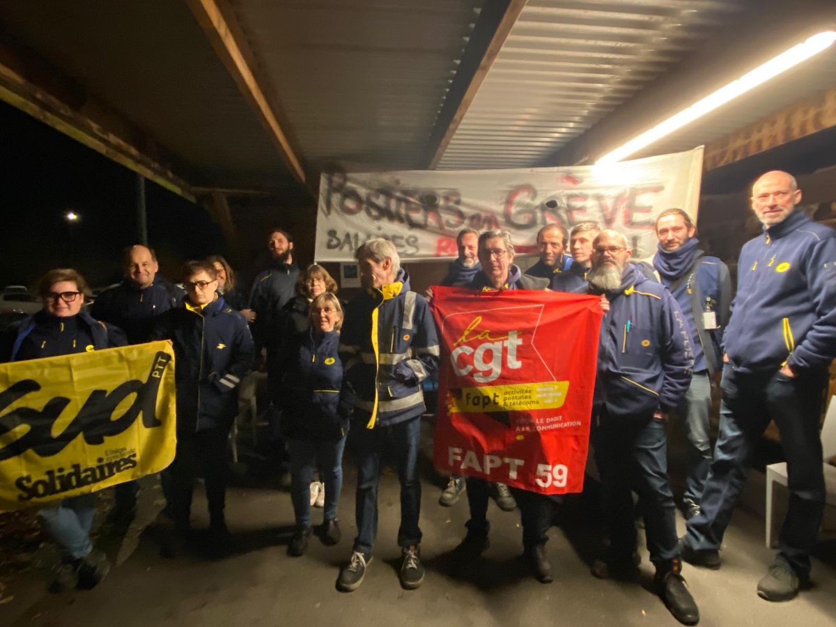 CFaptcgt59's tweet photo. 📦 Peak Period 📦Surchargé de travail, aucune reconnaissance.les https://t.co/ah0t2fnwlN La Poste (Pic de Lesquin) et Mondial Relay (Hem /Cergy-Pontoise) en ont marre!!! 😡😡 Des débrayages, piquet de grève de nuit ont eu lieu ce lundi 02, mercredi 04 déc et ce n’est pas fini… https://t.co/2miZeRcpJq
