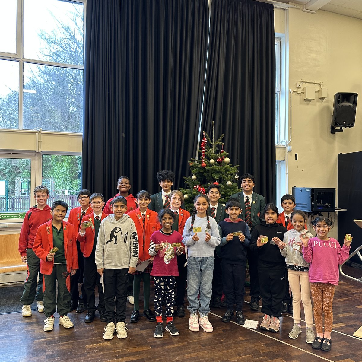 HallfieldSchool's tweet photo. ๐ Huge congratulations to this term's Gold Card winners! ๐ We're excited to celebrate your achievement at Hallfield's special Gold Card Christmas Event on the afternoon of Monday 9 December. Keep up the good work! ๐โจ
#HallfieldPrep #Hallfieldschool #goldcard #treats #christmas