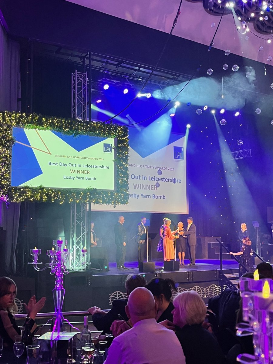 Visit Blaby District (@visitblaby) on Twitter photo Massive congratulations to The Victory Show who won Best Event/Festival (paid entry) and Cosby Yarn Bomb who won Best Day Out in Leicestershire at last night's Leicestershire Promotions Tourism & Hospitality Awards! ππ
#visitblabydistrict #LTHA2024 <a href="/loveleics/">goLeicestershire</a> Massive congratulations to The Victory Show who won Best Event/Festival (paid entry) and Cosby Yarn Bomb who won Best Day Out in Leicestershire at last night's Leicestershire Promotions Tourism & Hospitality Awards! ππ
#visitblabydistrict #LTHA2024 <a href="/loveleics/">goLeicestershire</a>