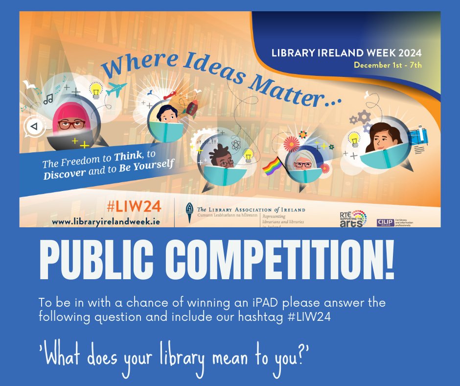 Library Association tweet media