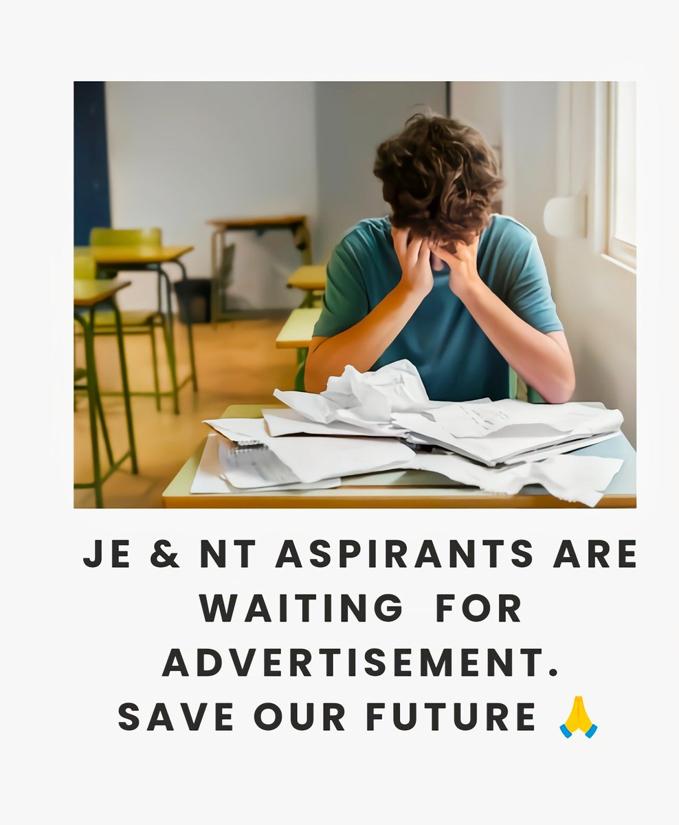 JK hub for unemployment.
PSI Advertised; Dragged to Court.
#NT_JE were about to be advertised?? Hon'ble <a href="/indukanwal/">indu chib</a>  
advertise the JE, NT in the upcoming quarterly calendar. 
Humble request from aspirants to keep the process smooth as it was for Ct.
<a href="/manojsinha_/">Manoj Sinha</a> <a href="/OmarAbdullah/">Omar Abdullah</a>