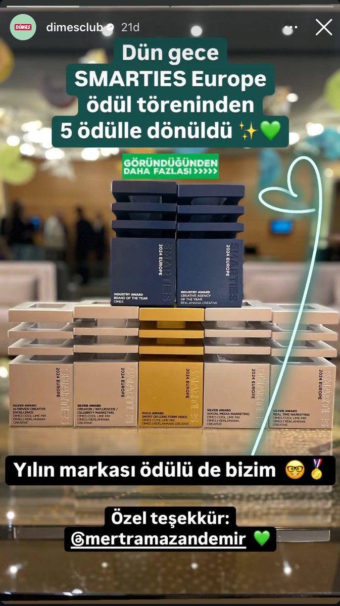 “Özel teşekkür #MertRamazanDemir 💚”yazmalarının verdiği gurur 😌