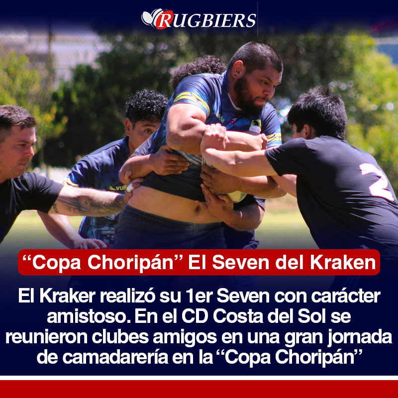 Rugbiers_'s tweet photo. #ARRV | El Kraker realizó con éxito en su reducto el 1er Seven con carácter amistoso. El sábado, en el Club Deportivo Costa del Sol se reunieron clubes amigos en una jornada de camadareria que forma parte del plan de desarrollo instituciones del Kraken.
https://t.co/g9E6jJ6eZD https://t.co/Fa9ypJBWef