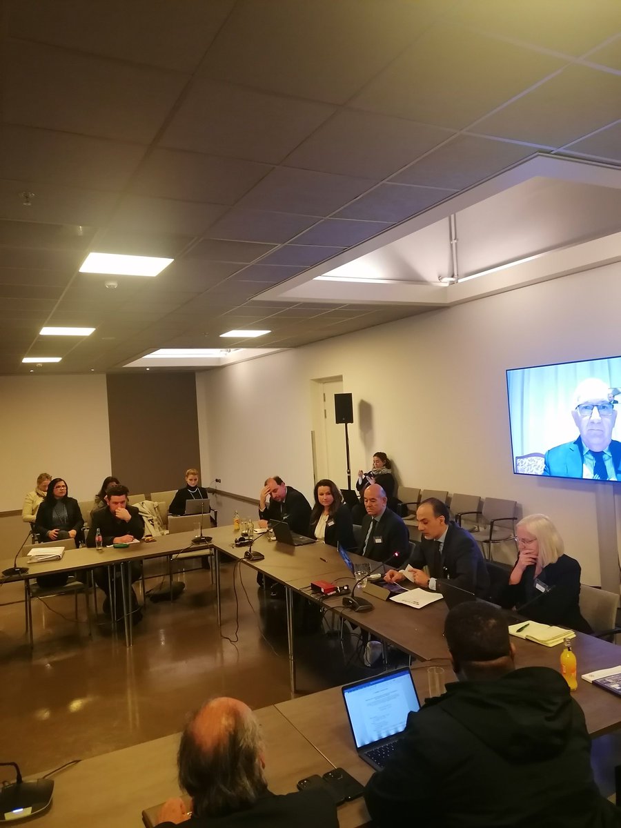 chamelons's tweet image. 🚨Excellent event now at #ASP23, on obstruction of justice by states at the ICC, with focus on #Palestine, by @pchrgaza @AlMezanCenter @alhaq_org @fidh_en
W/ @RajiSourani and @DanyaChaikel among other excellent panelists. We face an existential threat to the int&apos;l justice system