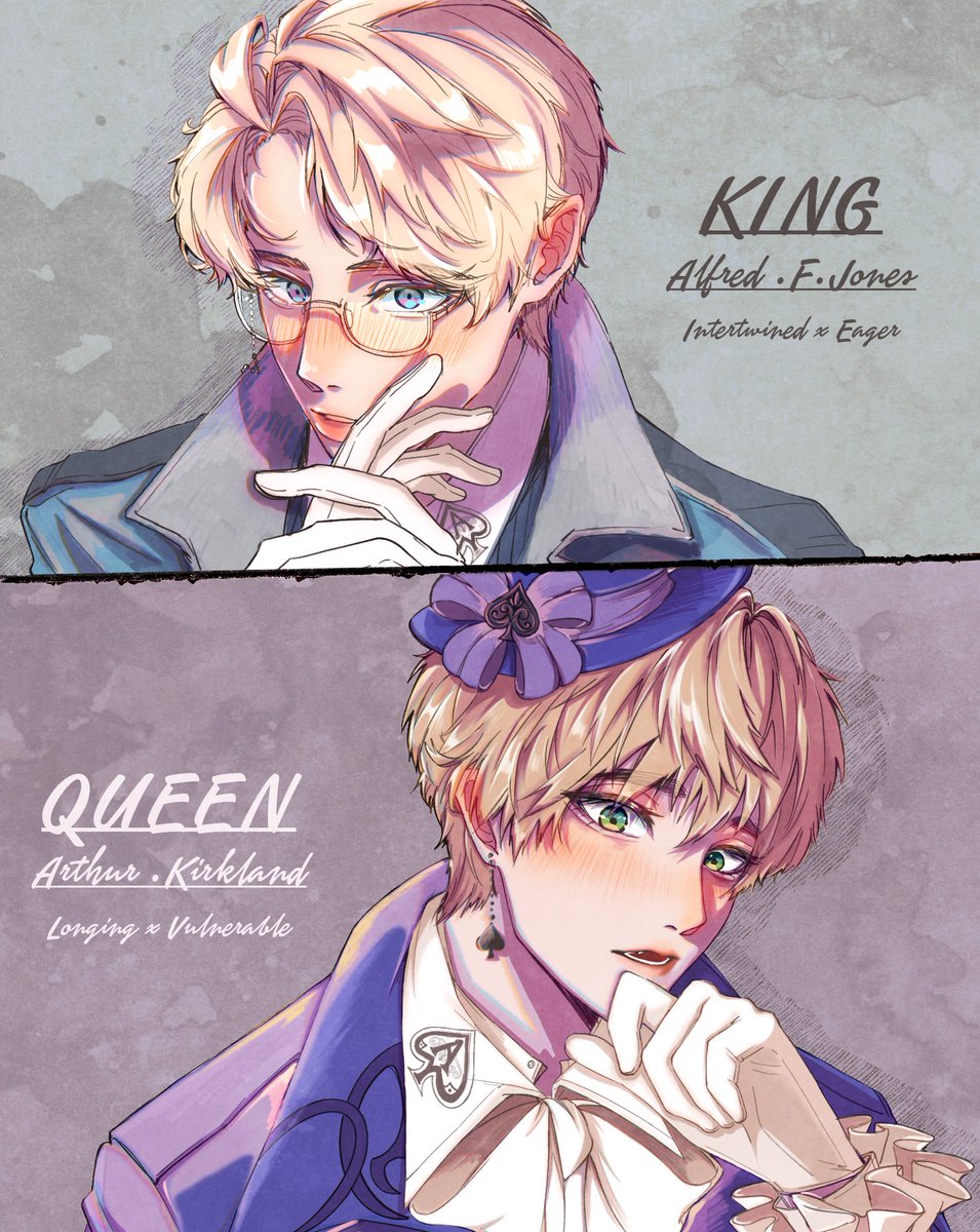 Rakushika_G's tweet photo. ♠️ USUK

#aph #hetalia #米英 #USUK https://t.co/rQ0tXPWcWv