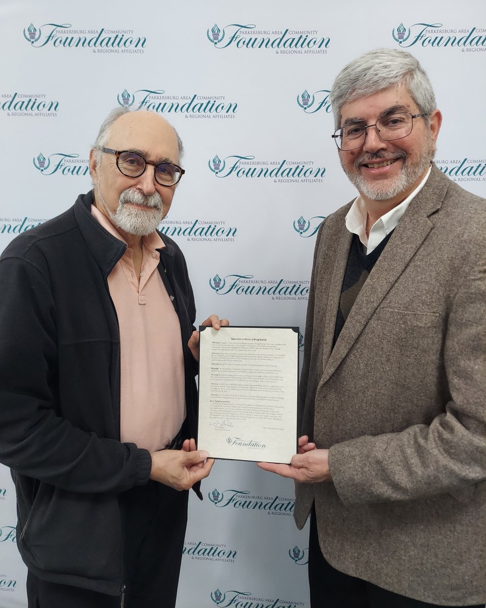 Parkersburg Area Community Foundation tweet media