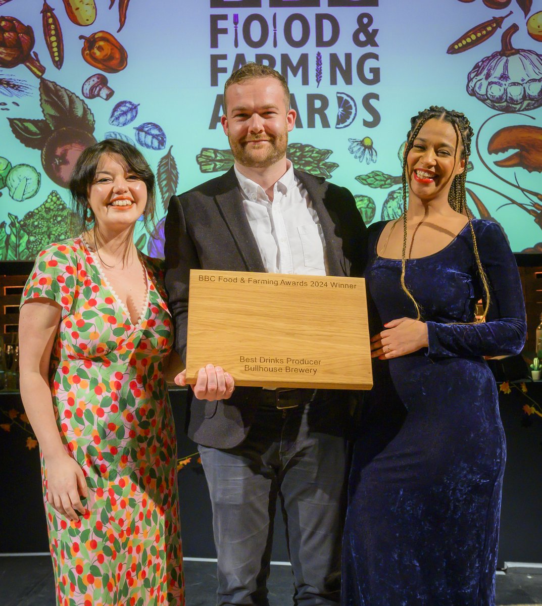 The Food Programme (@bbcfoodprog) on Twitter photo Congratulations to <a href="/bullhousebrewco/">Bullhouse Brew Co</a> who won the award for Best Drinks Producer! It was judged by <a href="/jaegawise/">Jaega Wise</a> who was joined on stage by chef <a href="/julielincooks/">Julie Lin</a> Congratulations to <a href="/bullhousebrewco/">Bullhouse Brew Co</a> who won the award for Best Drinks Producer! It was judged by <a href="/jaegawise/">Jaega Wise</a> who was joined on stage by chef <a href="/julielincooks/">Julie Lin</a>